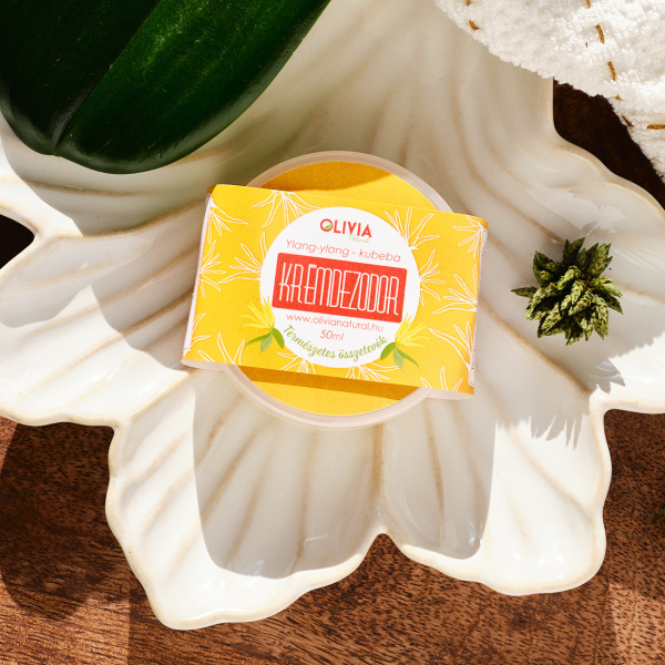 Természetes krémdezodor ylang és kubeba olajjal